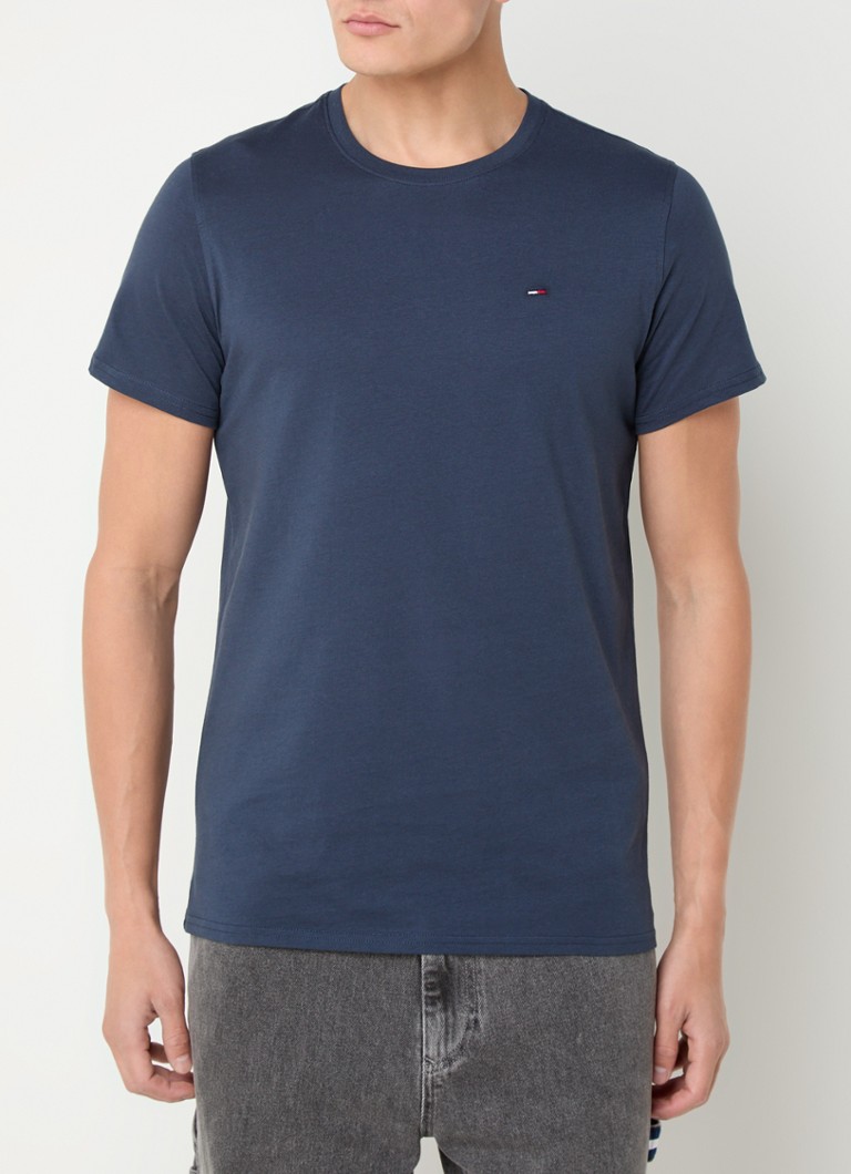 Tricou Tommy Hilfiger cu logo brodat