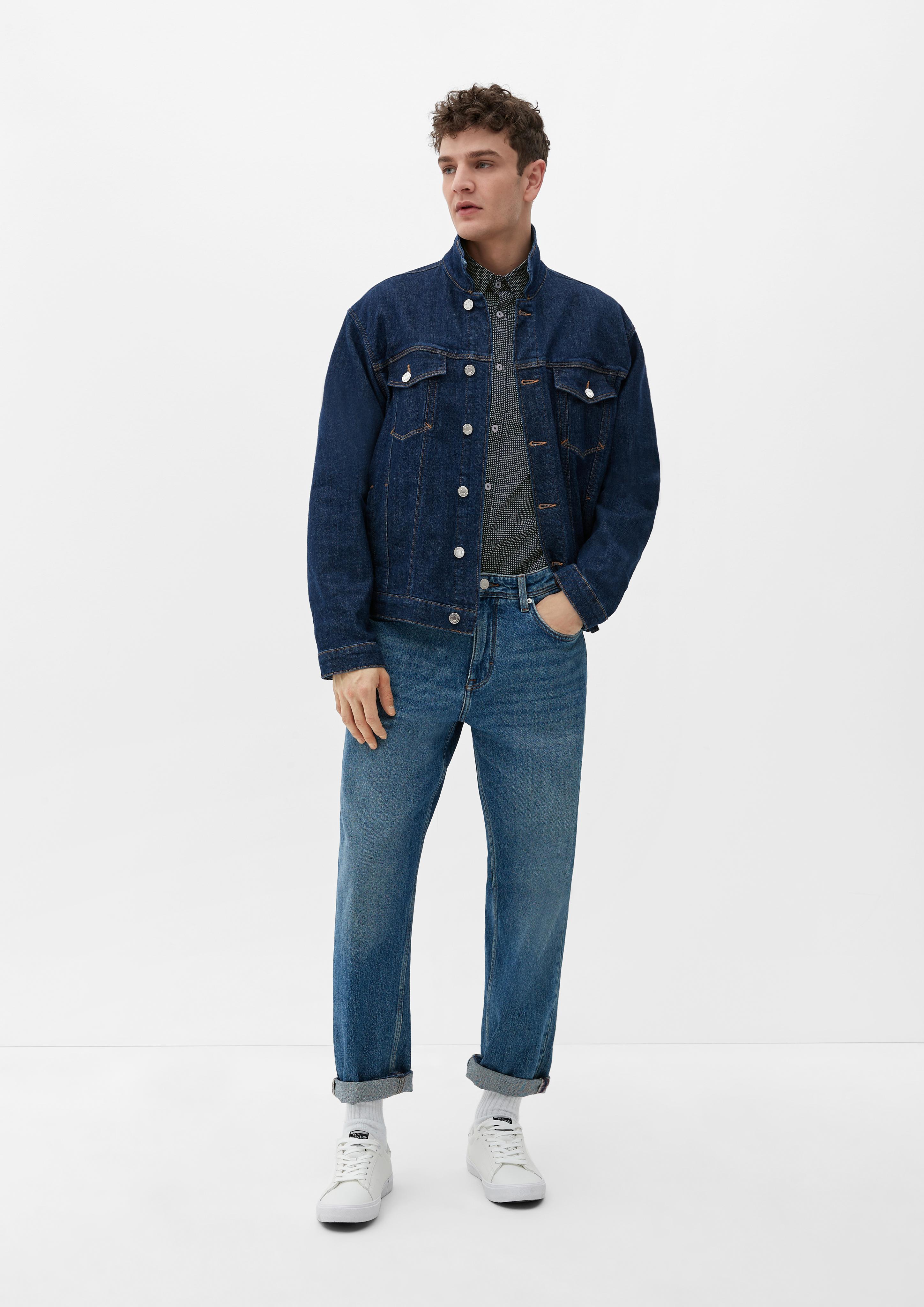Slim: Hemd mit Allover-Print  2127455-59A3