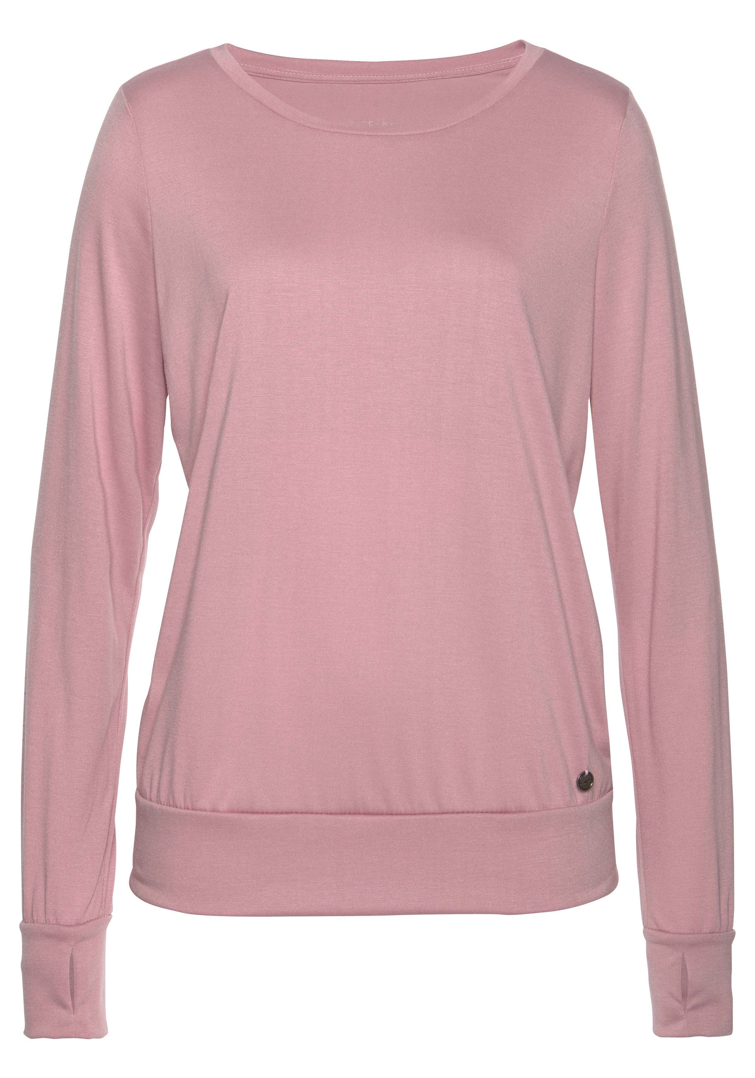 Ocean Sportswear Langarmshirt Soulwear - Yoga & Relax Shirt - Loose Fit mit Daumenlöchern