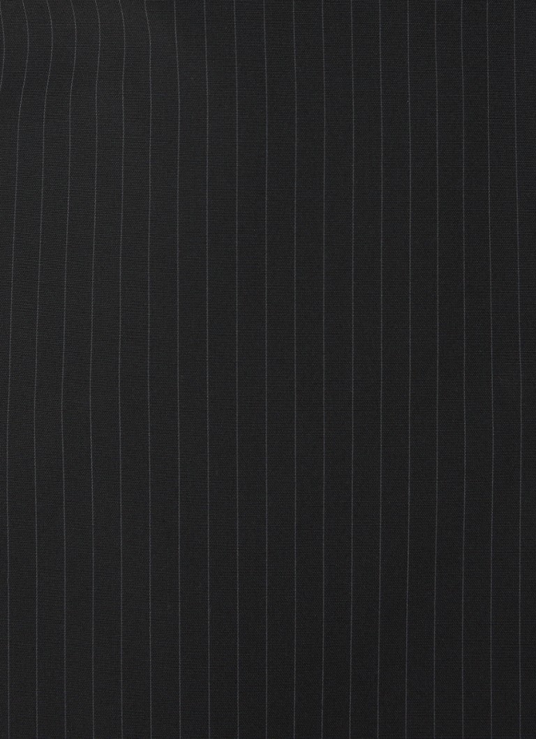 NIKKIE Andorra mini skirt with pinstripe and buckle detail