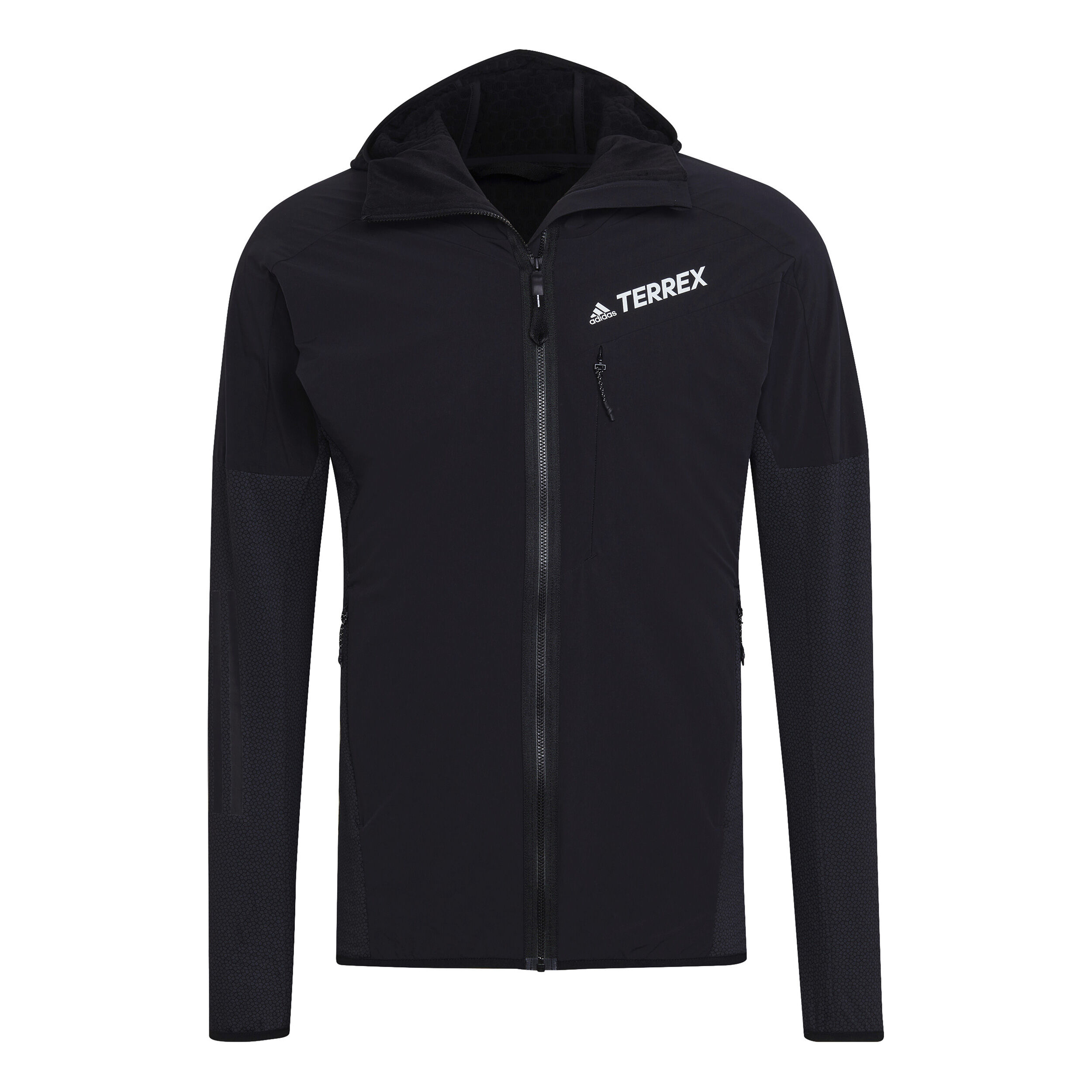 Fleece Hoody Herren - Schwarz