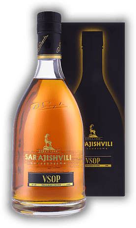 Sarajishvili VSOP Brandy Georgien 0,5 Liter Sarajishvili VSOP Brandy Georgien 0,5 Liter  0,5	 Liter - Vol 40%