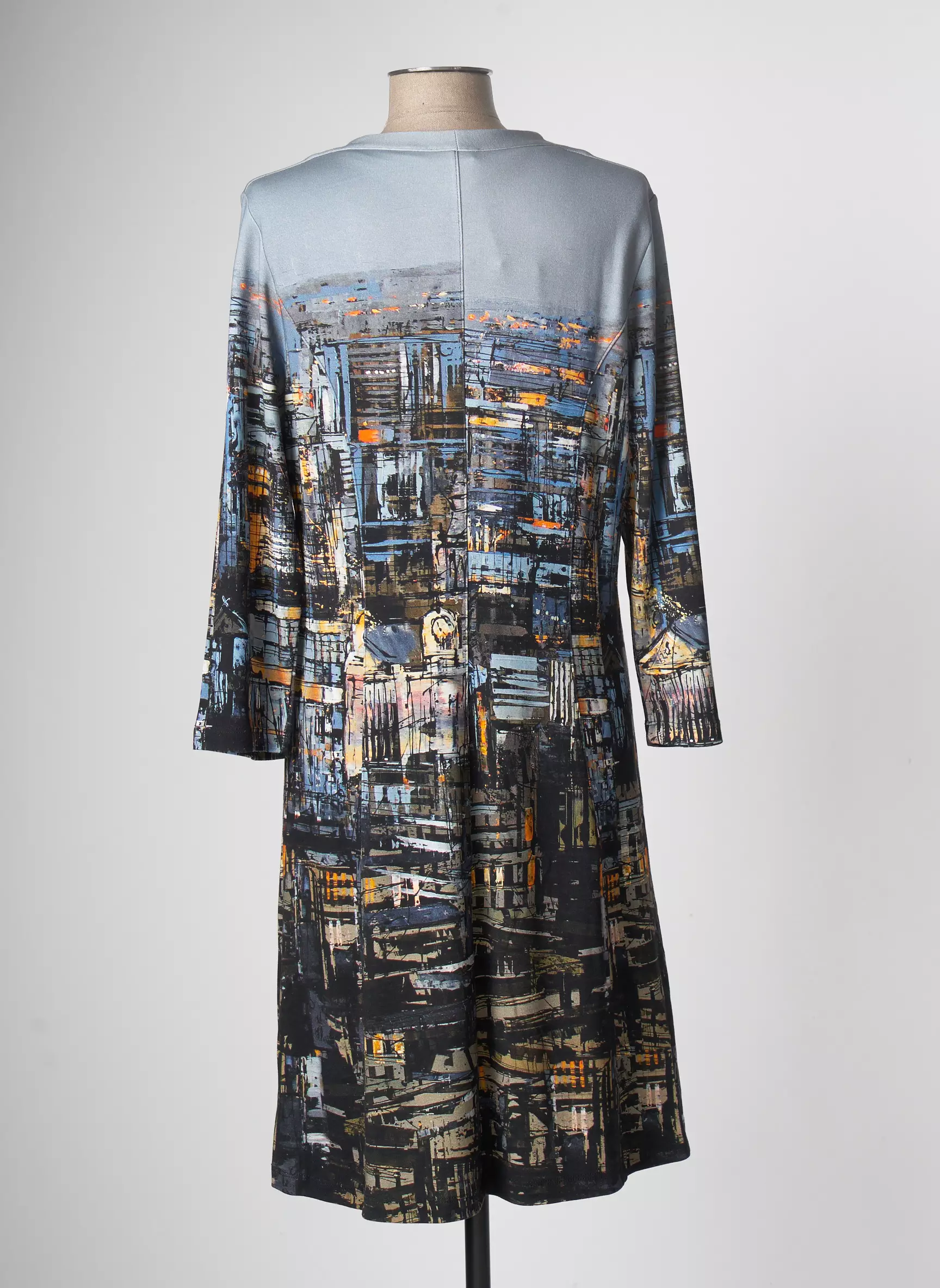 Dolcezza Robes Mi Longues Femme couleur bleu
