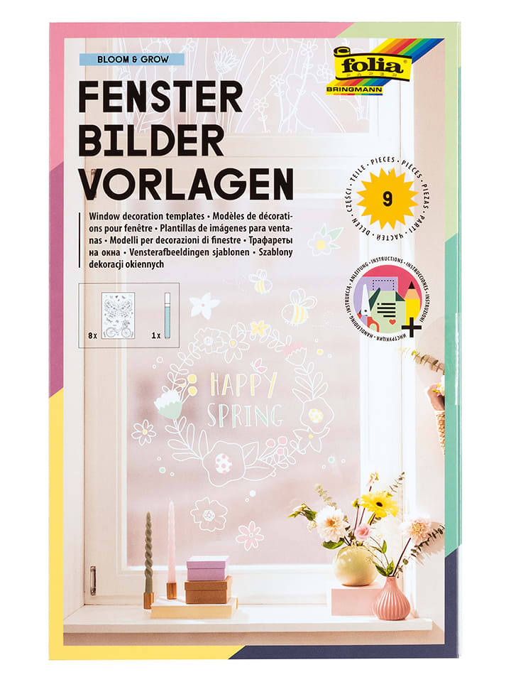 folia PAPER Fensterbilder-Set 