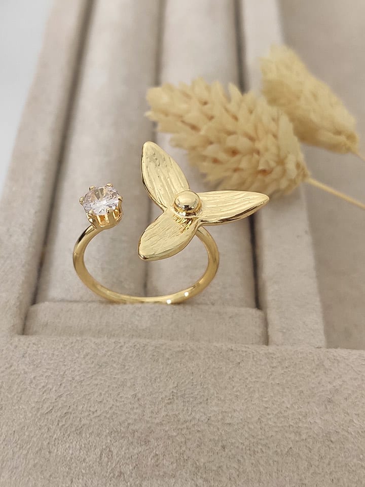 Luja Bijoux Vergold. Ring mit Zirkonia günstig kaufen onesize
