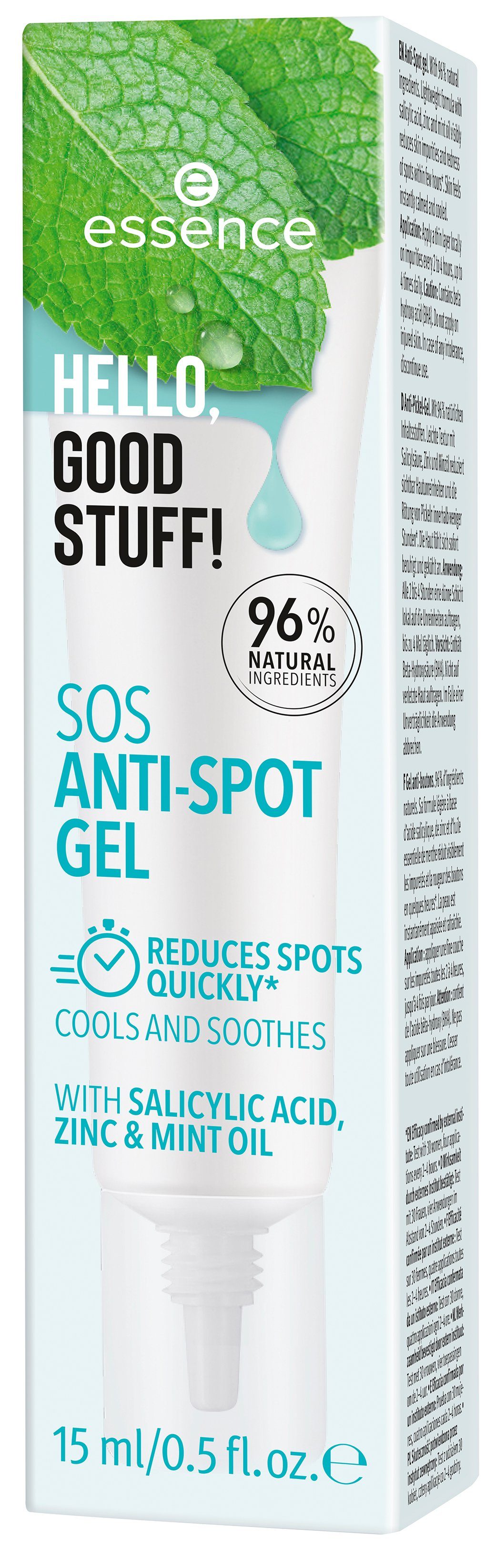 Essence Gesichtsmaske HELLO, GOOD STUFF! SOS ANTI-SPOT GEL Set, 3-tlg.