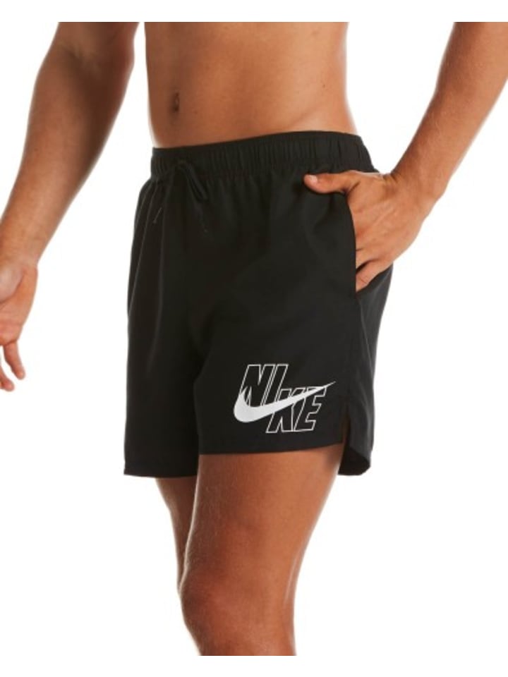 Nike Badeshorts in Schwarz günstig kaufen