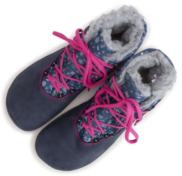 Fare Bare |vB ~ MidBoot Winter Schnürer + Tex ~ Blümchen