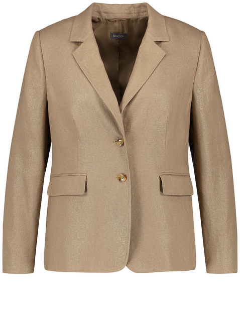 Blazer mit Gold-Schimmer