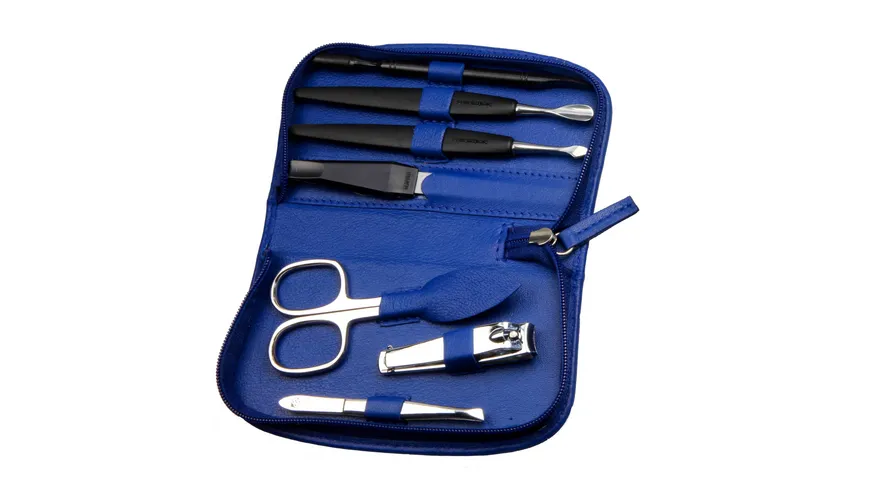 Kniebes SONNENSCHEIN Manicure-Etui kobaltblau