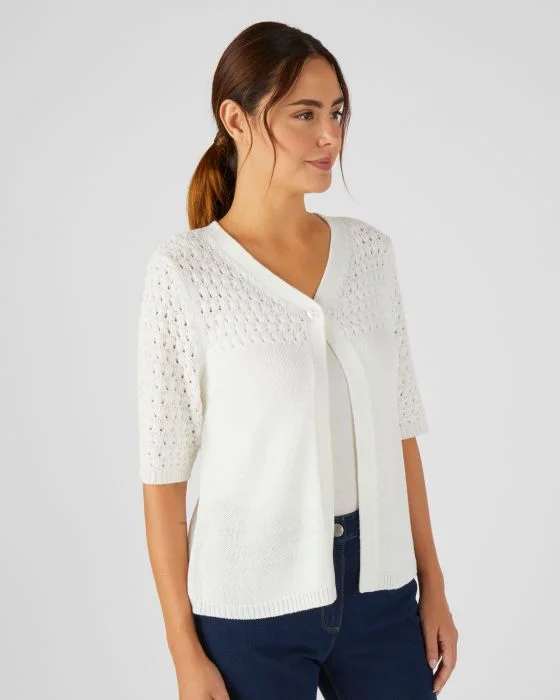 Boléro maille fantaisie
