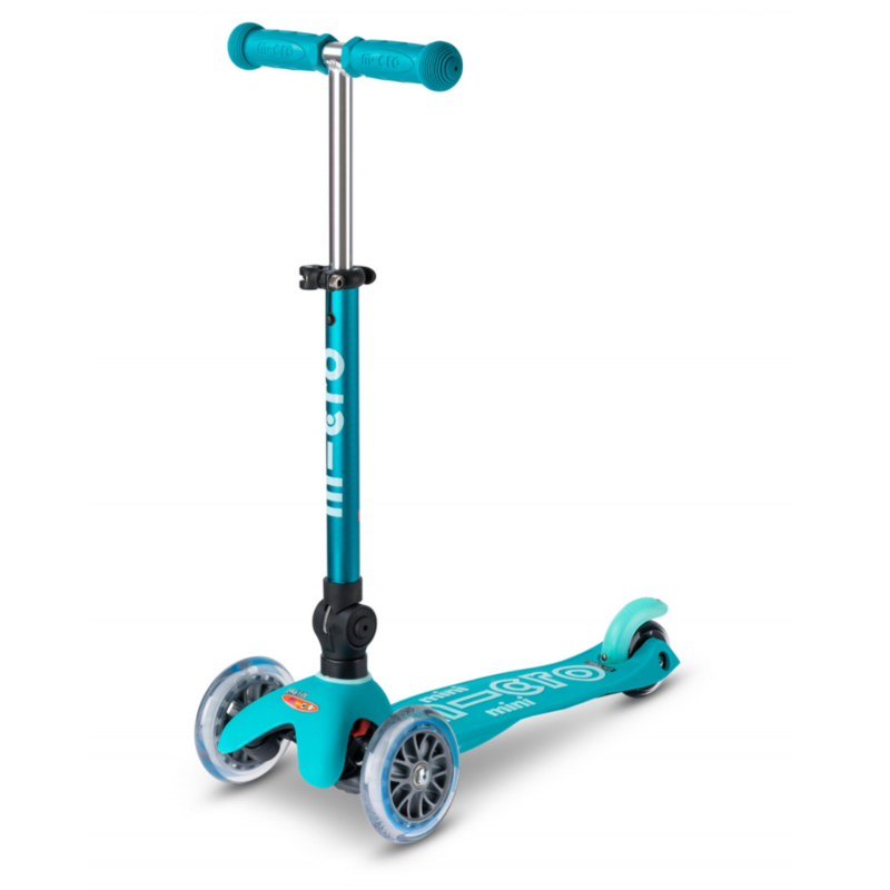 Trottinette 3 roues pliable – Mini Micro Deluxe Pliable Aqua