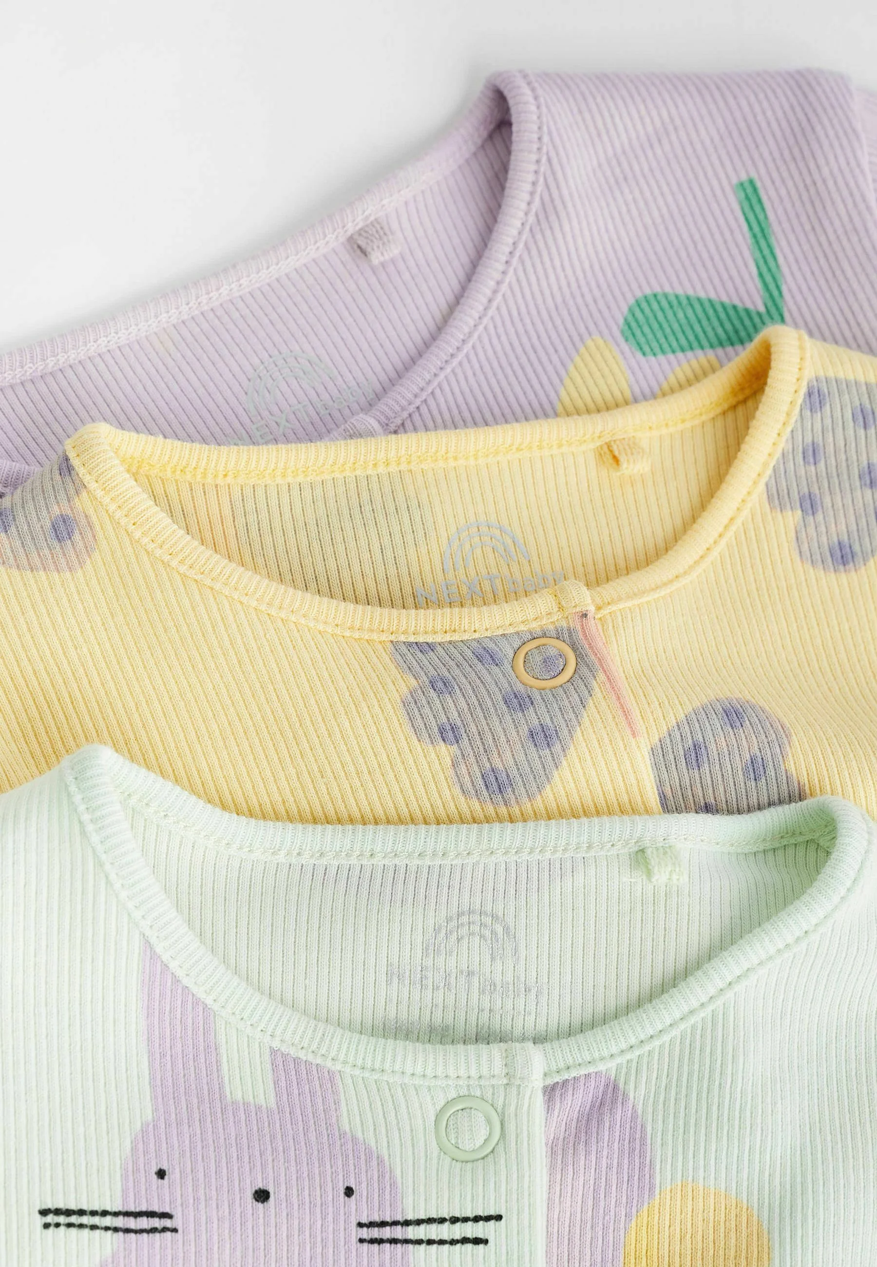 Siguiente PAQUETE DE 3 PIES SIN PIES ESTAMPADOS - AJUSTE REGULAR - Pijamas