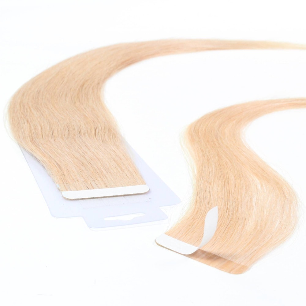 hair2heart Extensions adhésives cheveux naturels #20 Blond cendré extensions