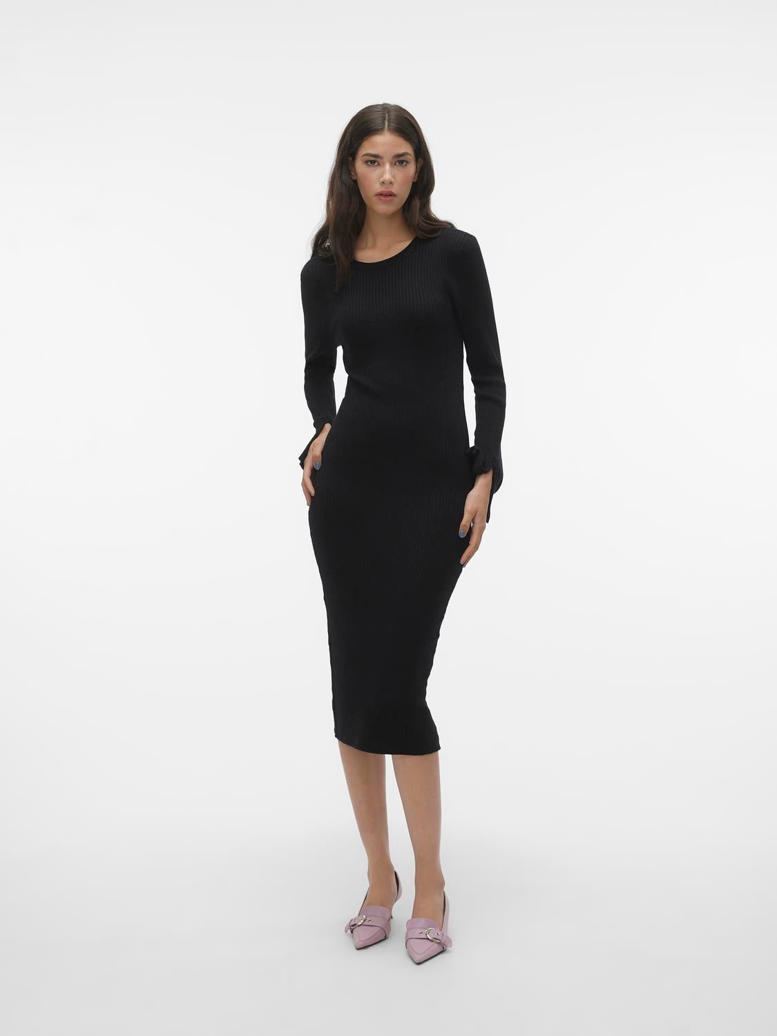 VMGOLD Langes Kleid