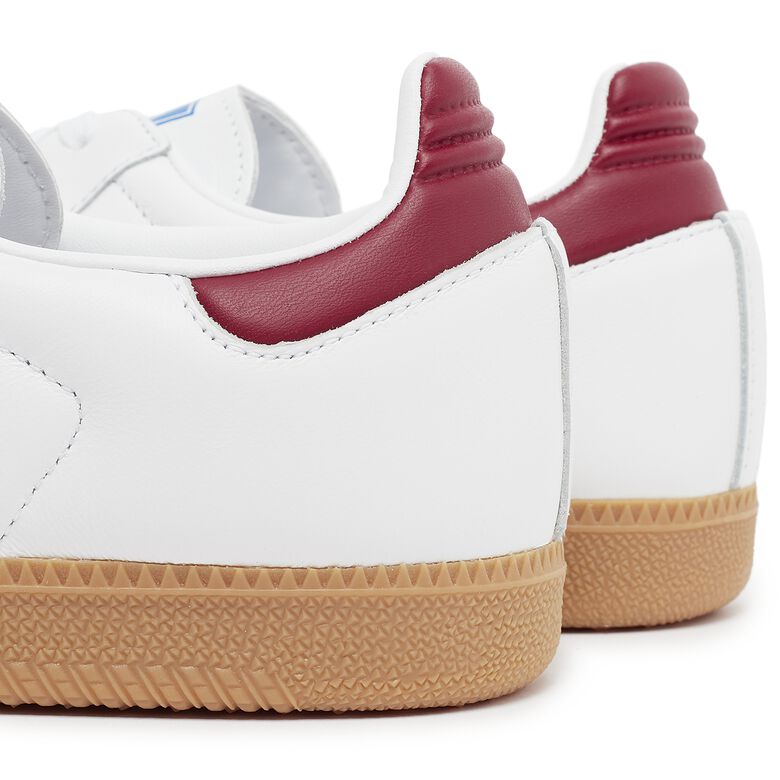 adidas Originals Wmns Samba OG ftwr white/collegiate burgundy/gum 3