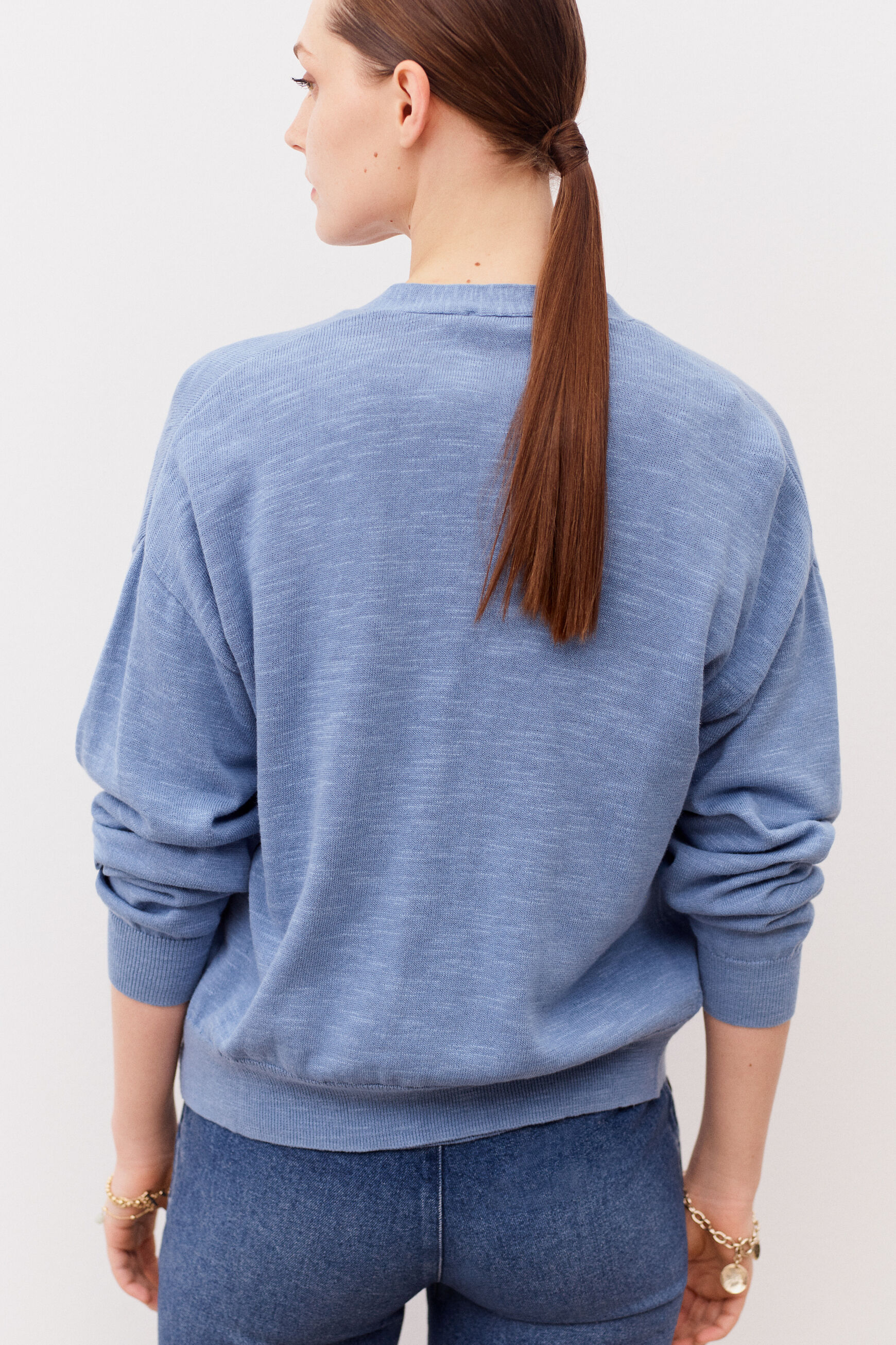 gilet romy denim stone femme