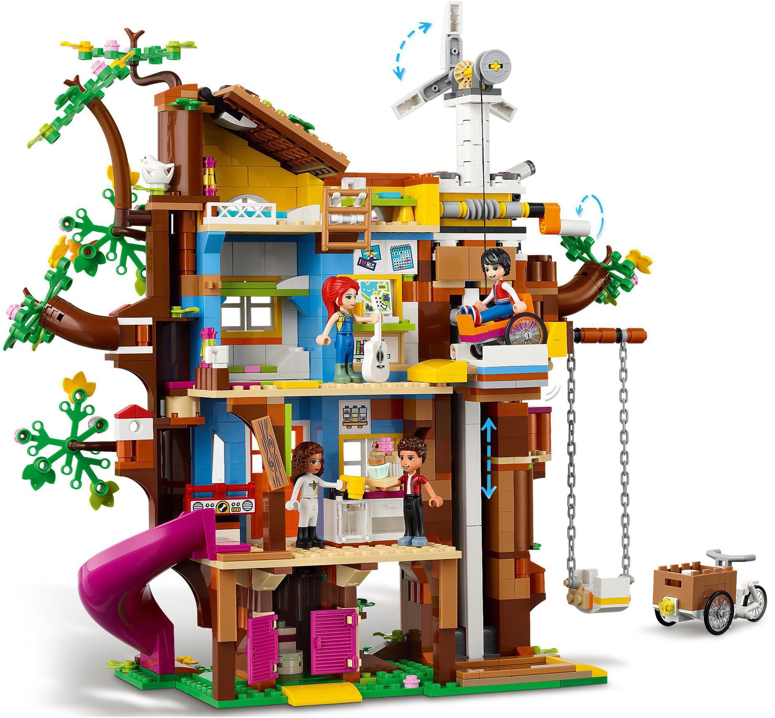 LEGO® Konstruktionsspielsteine Freundschaftsbaumhaus (41703), LEGO® Friends, (1114 St)