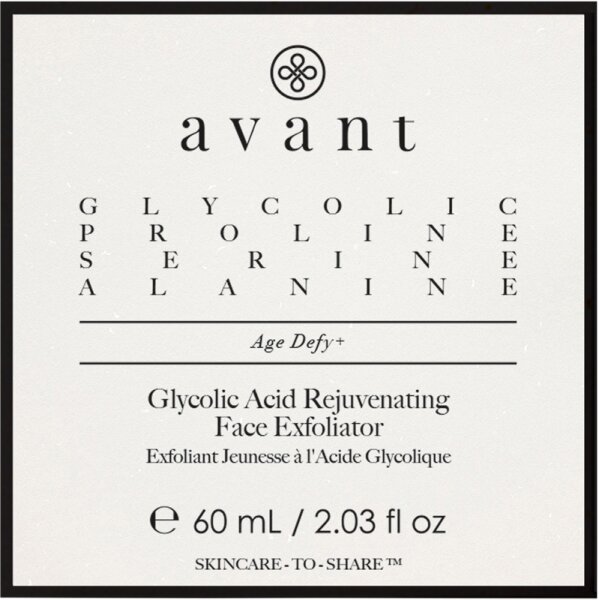 Avant Age Defy+ Glycolic Acid Rejuvenating Face Exfoliator Gesichtspeeling