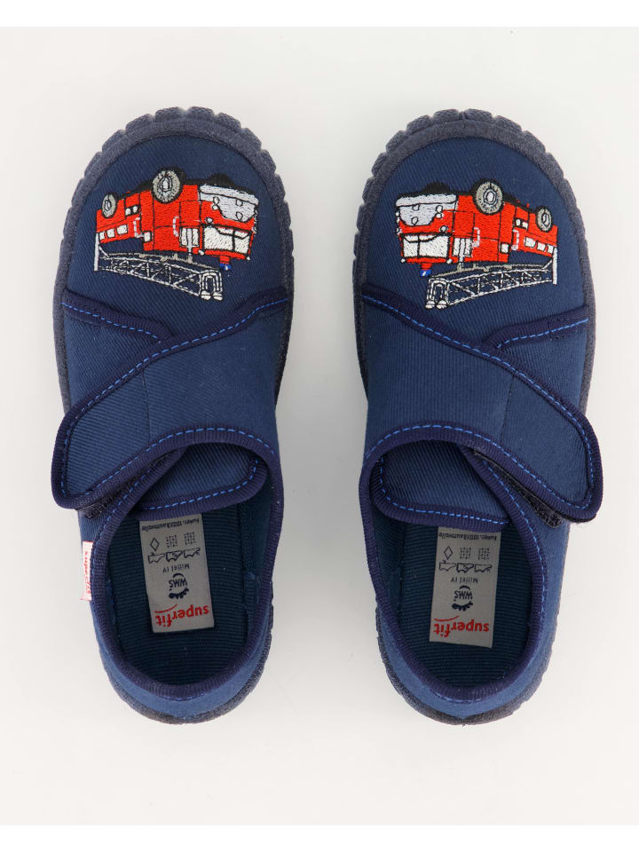 superfit Hausschuhe in Blau günstig kaufen