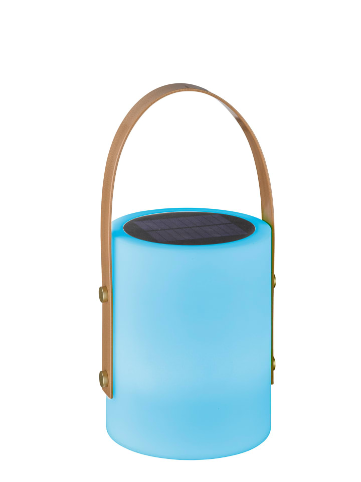 FHL easy  Solar-Tischleuchte Bari in weiß - (H) 34 cm x Ø 16 cm günstig kaufen onesize