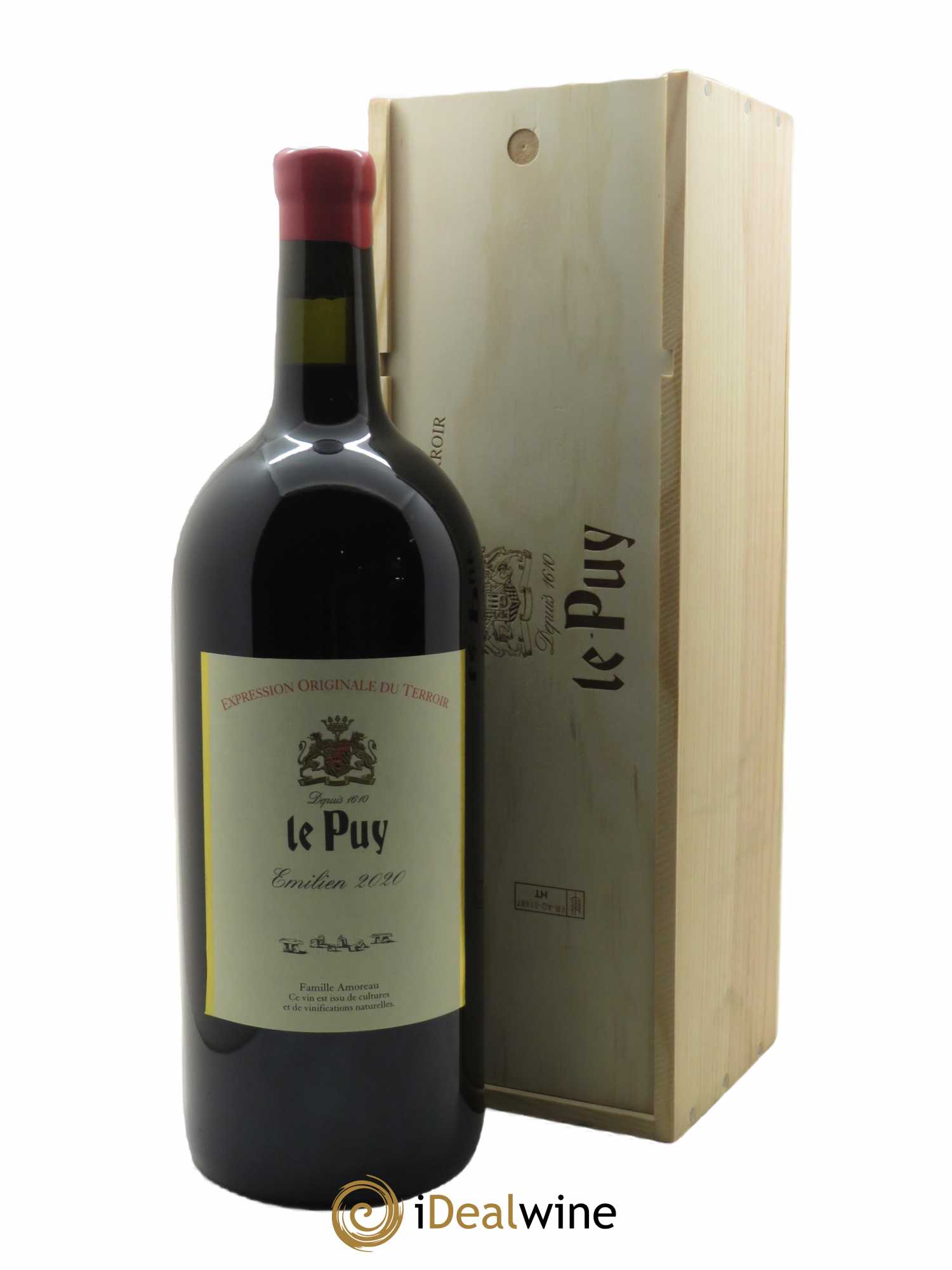 Le Puy - Cuvée Emilien  2020 - Lot de 1 Double-magnum