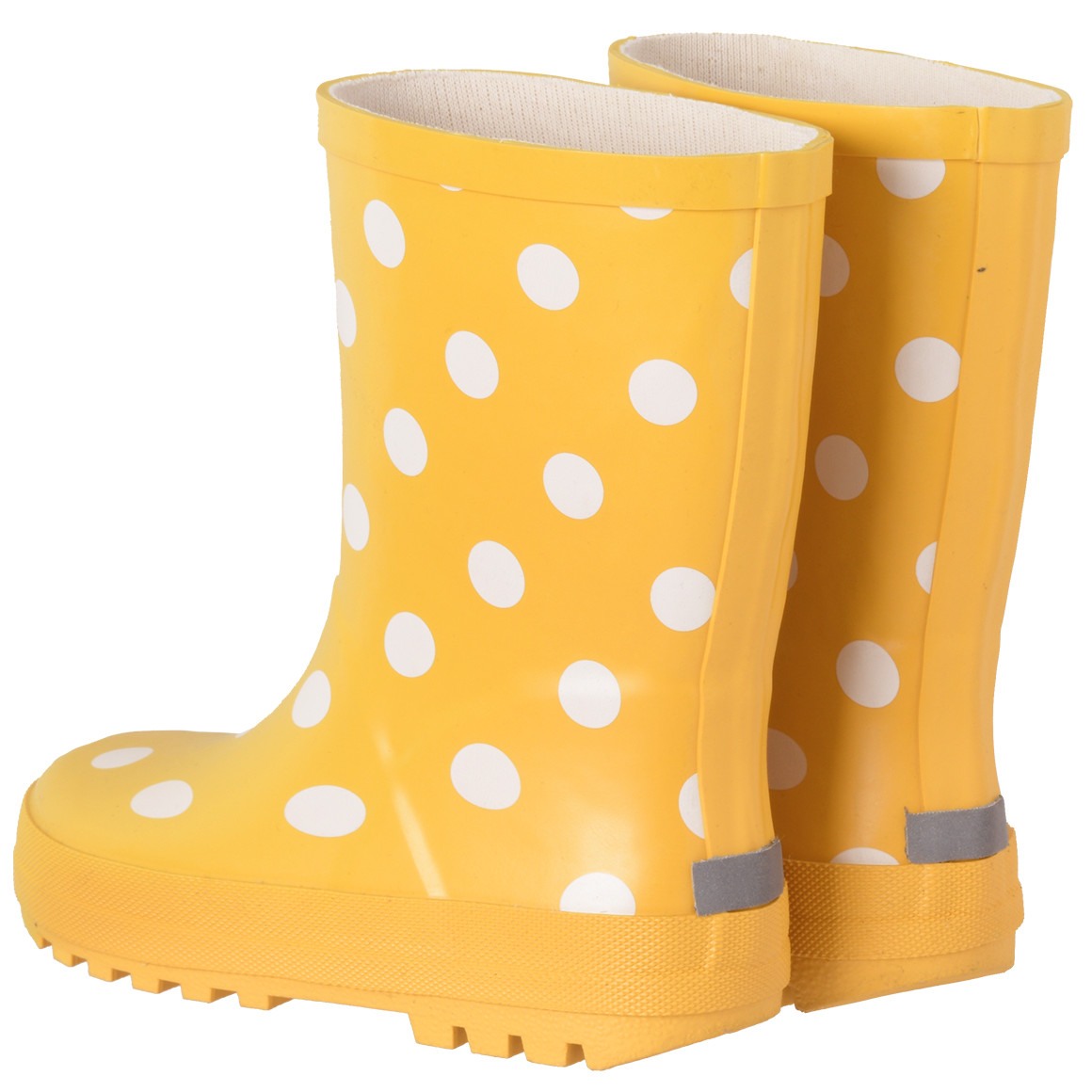 Kinder Gummistiefel mit Punkte-Allover