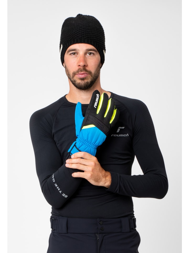 Reusch Skihandschuhe Baldo R-TEX XT in 4452 brill.blue/black/saf.yell günstig kaufen