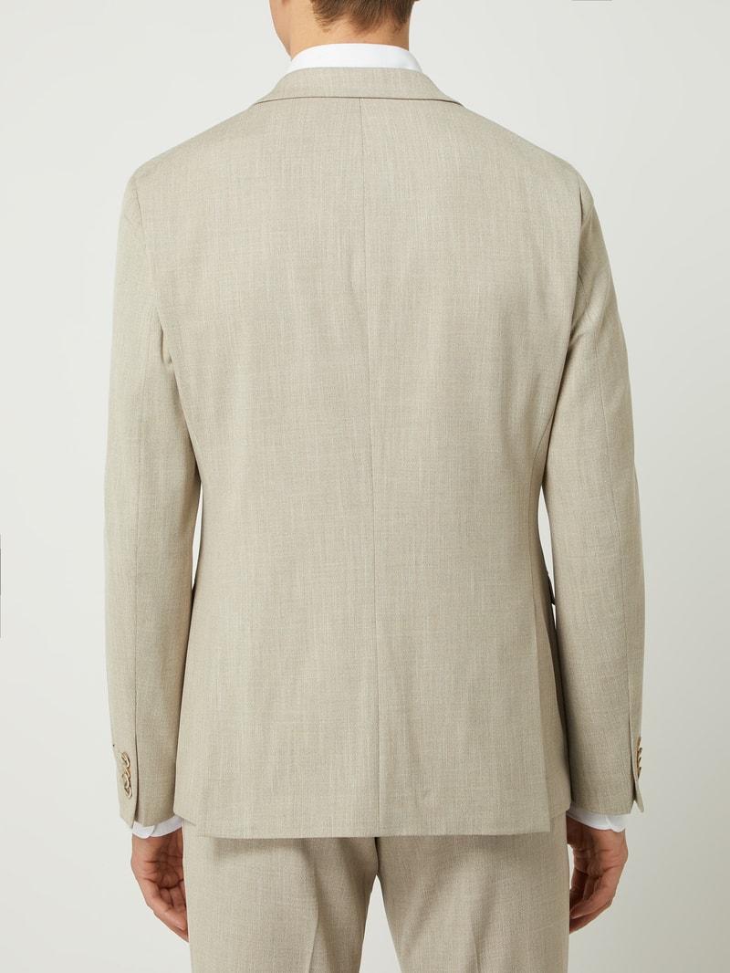Sakko mit Strukturmuster in beige
