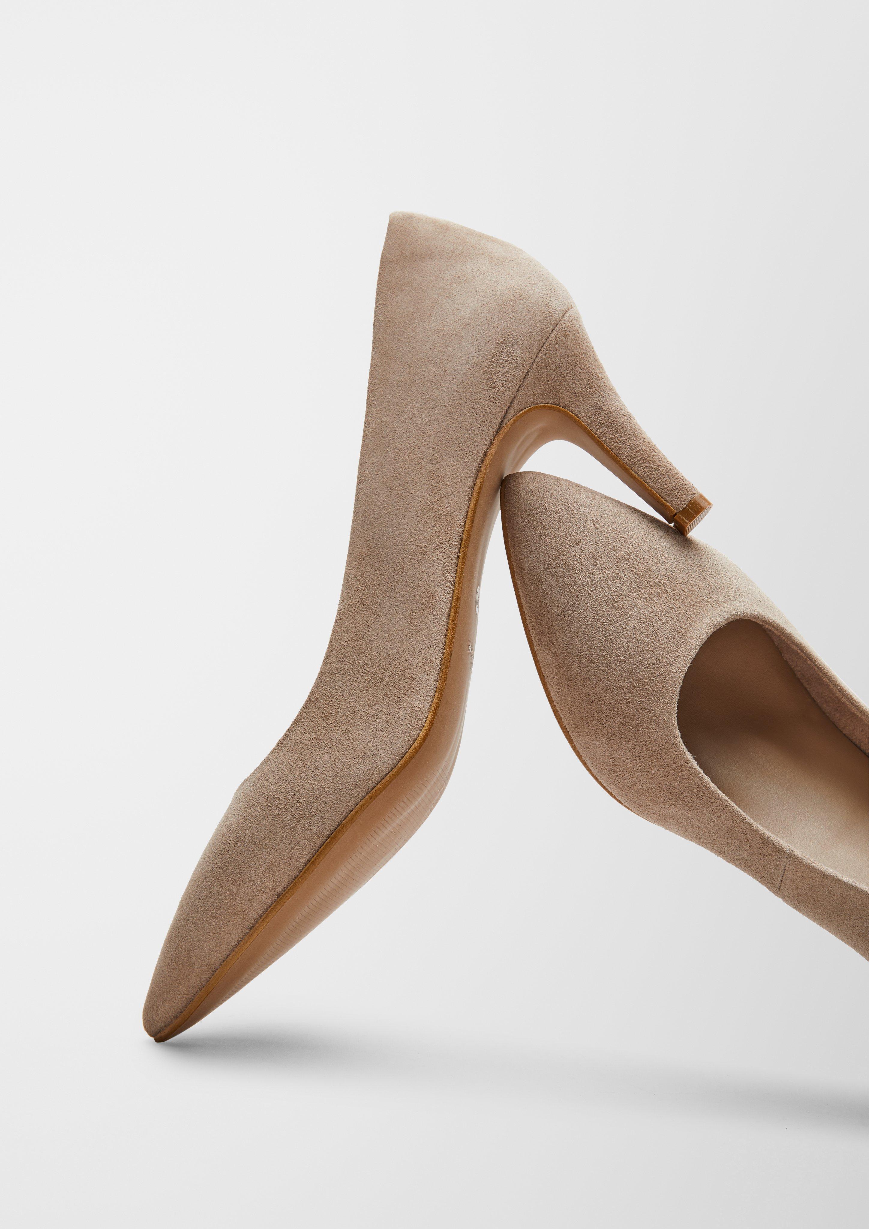 Spitze Veloursleder-Pumps  6006456-341