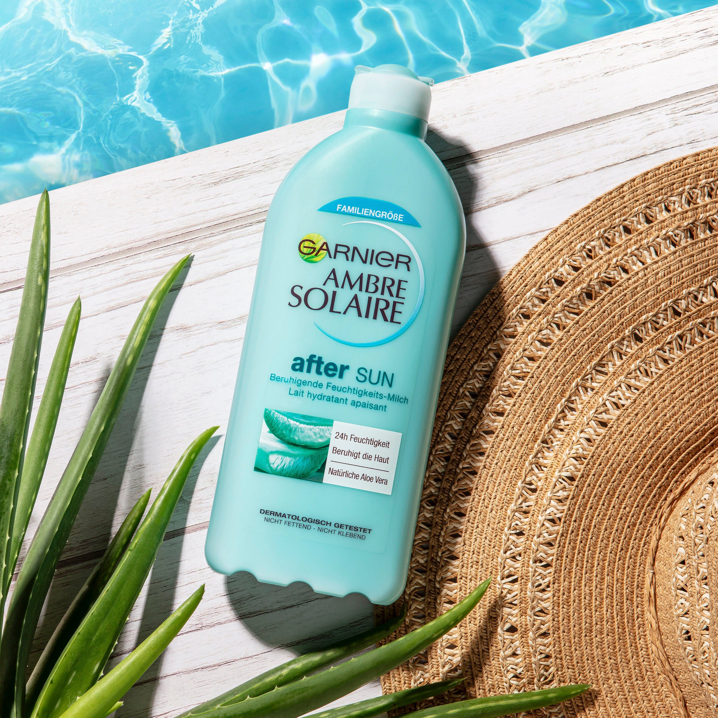 GARNIER Sonnenschutzfluid Ambre Solaire, Set, 3-tlg.
