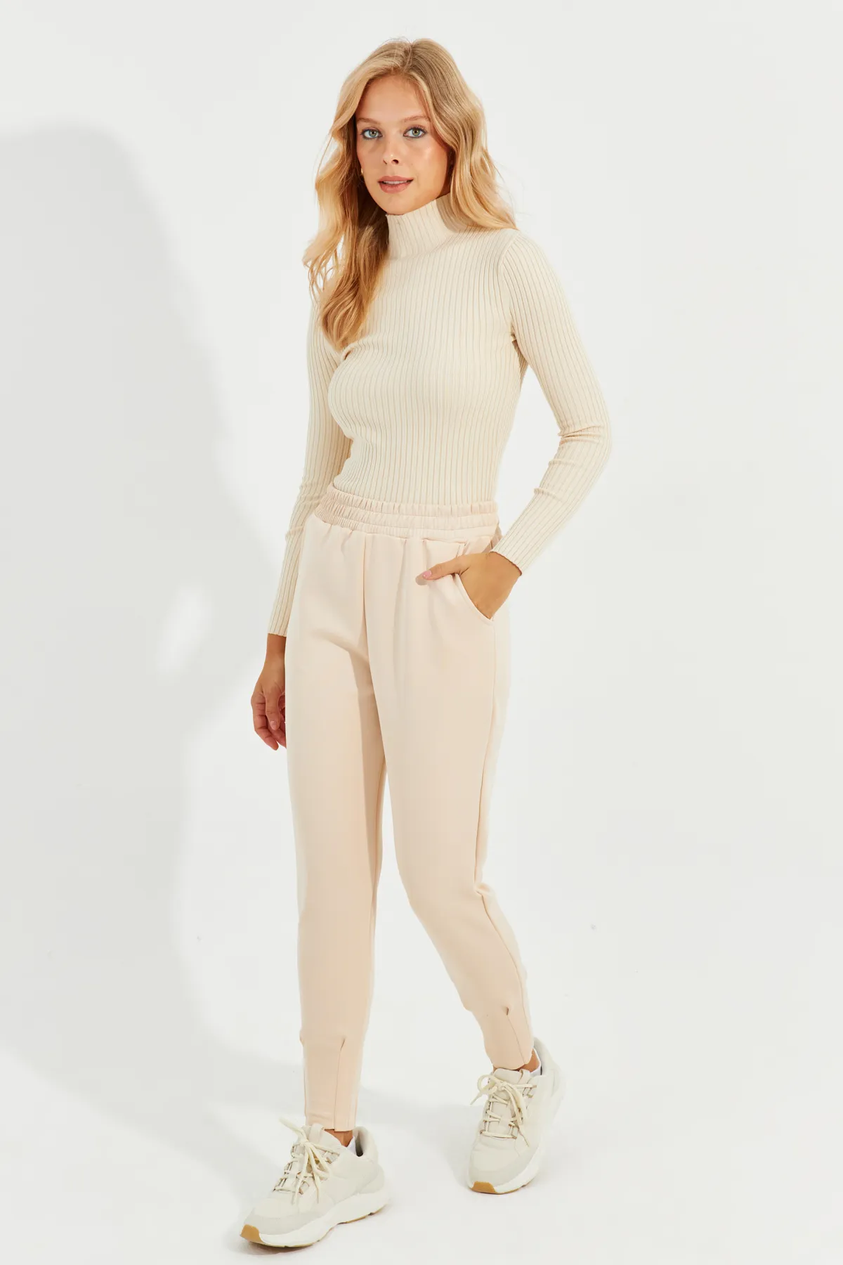 Cool & Sexy  Damen Vanilla Skuba Pocket Jogginghose MİW77