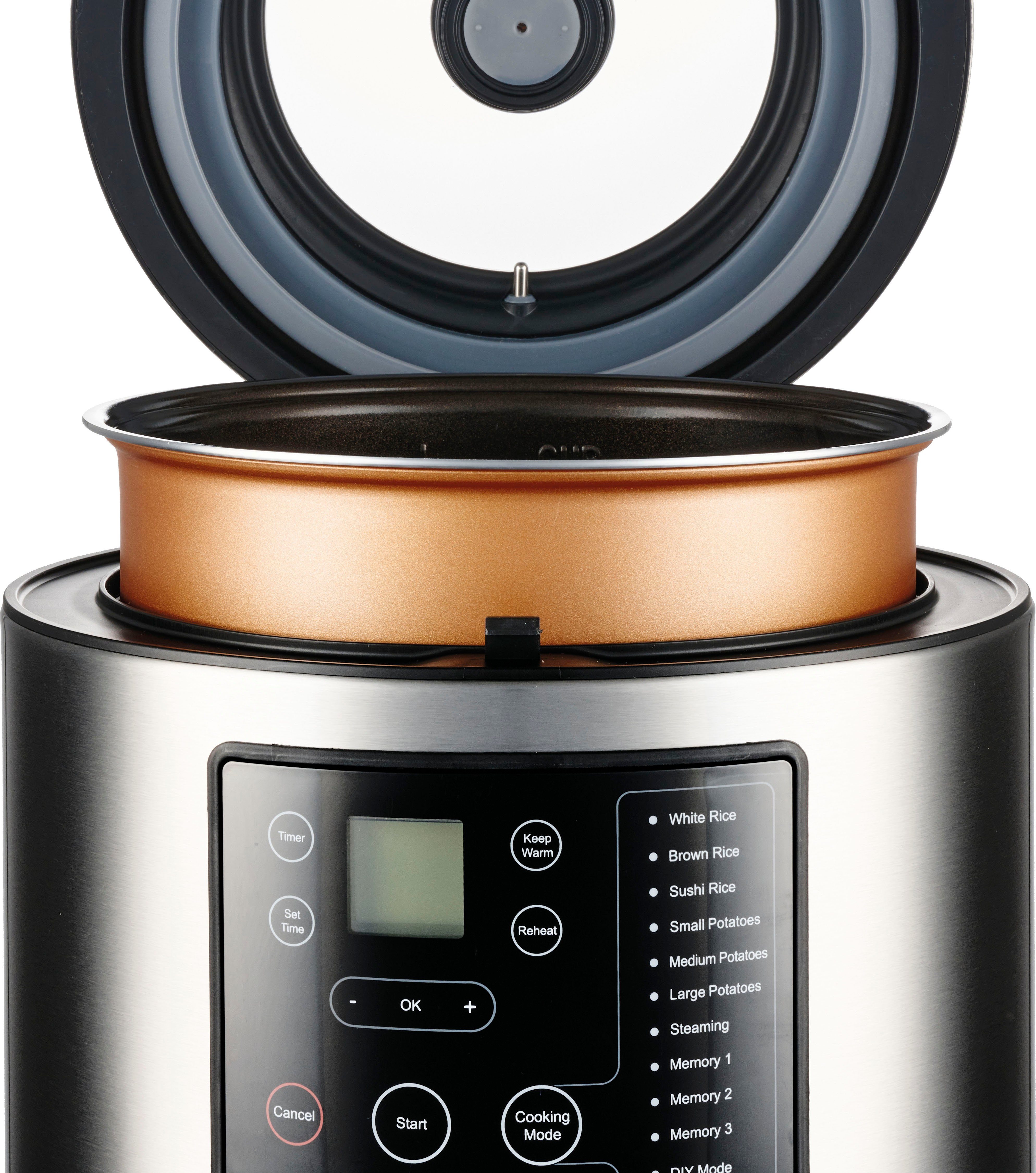 SOLIS OF SWITZERLAND Reiskocher Rice&Potato Cooker (Typ 8161), 860 W