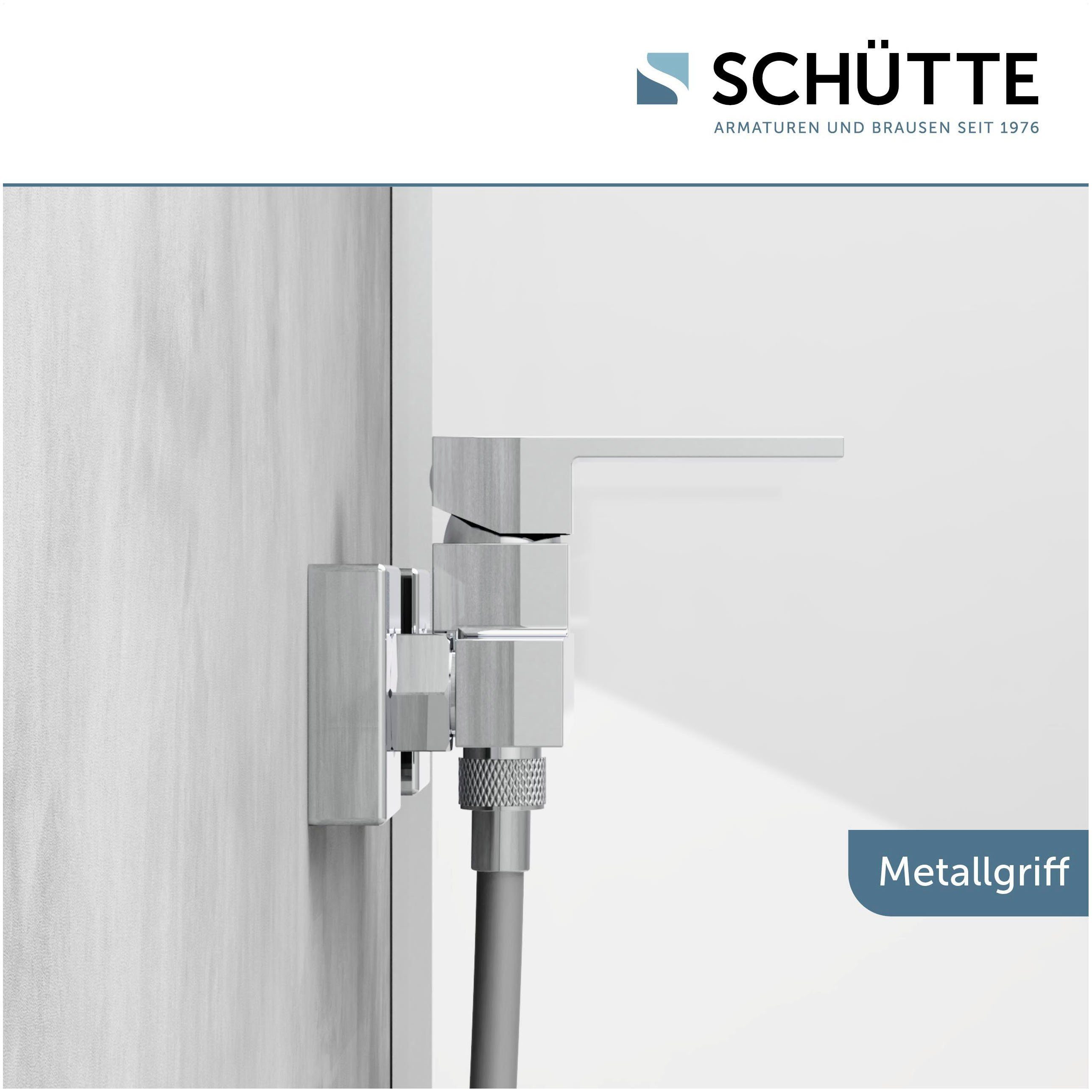 Schütte Duscharmatur Tokyo Wasserhahn Bad, Mischbatterie Dusche in Chrom
