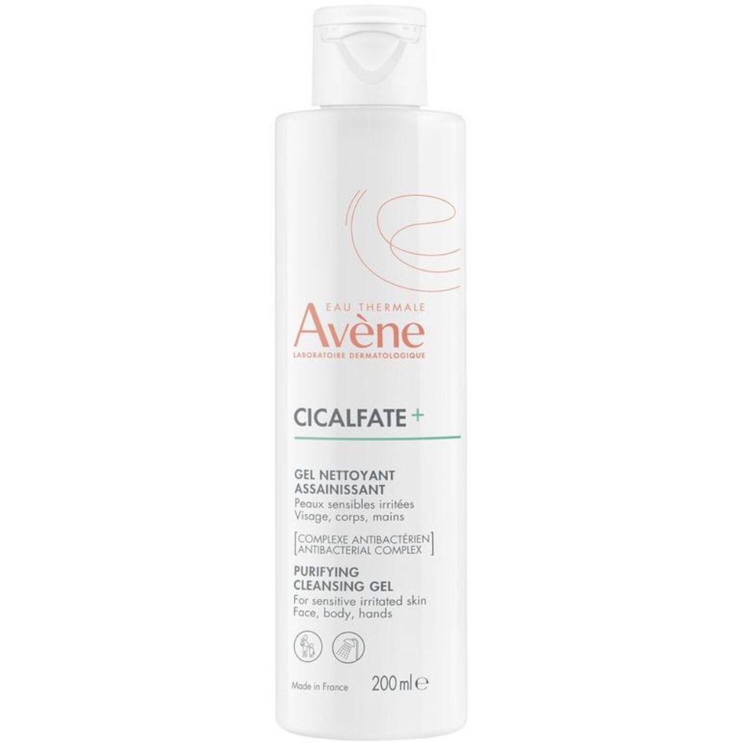 Eau Thermale Avène Cicalfate+ Gel Nettoyant Assainissant 200 ml