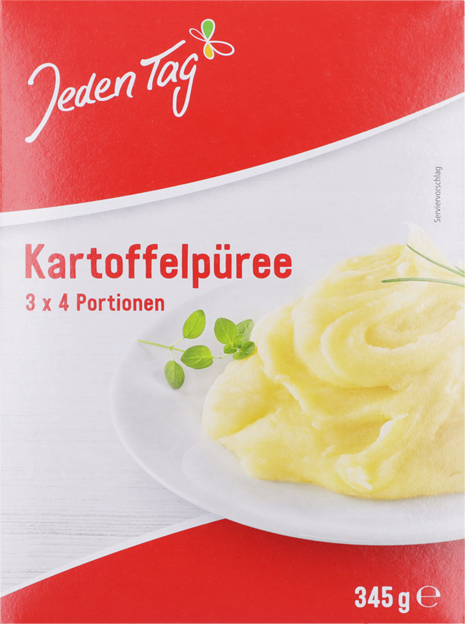 Jeden Tag Kartoffelpüree
