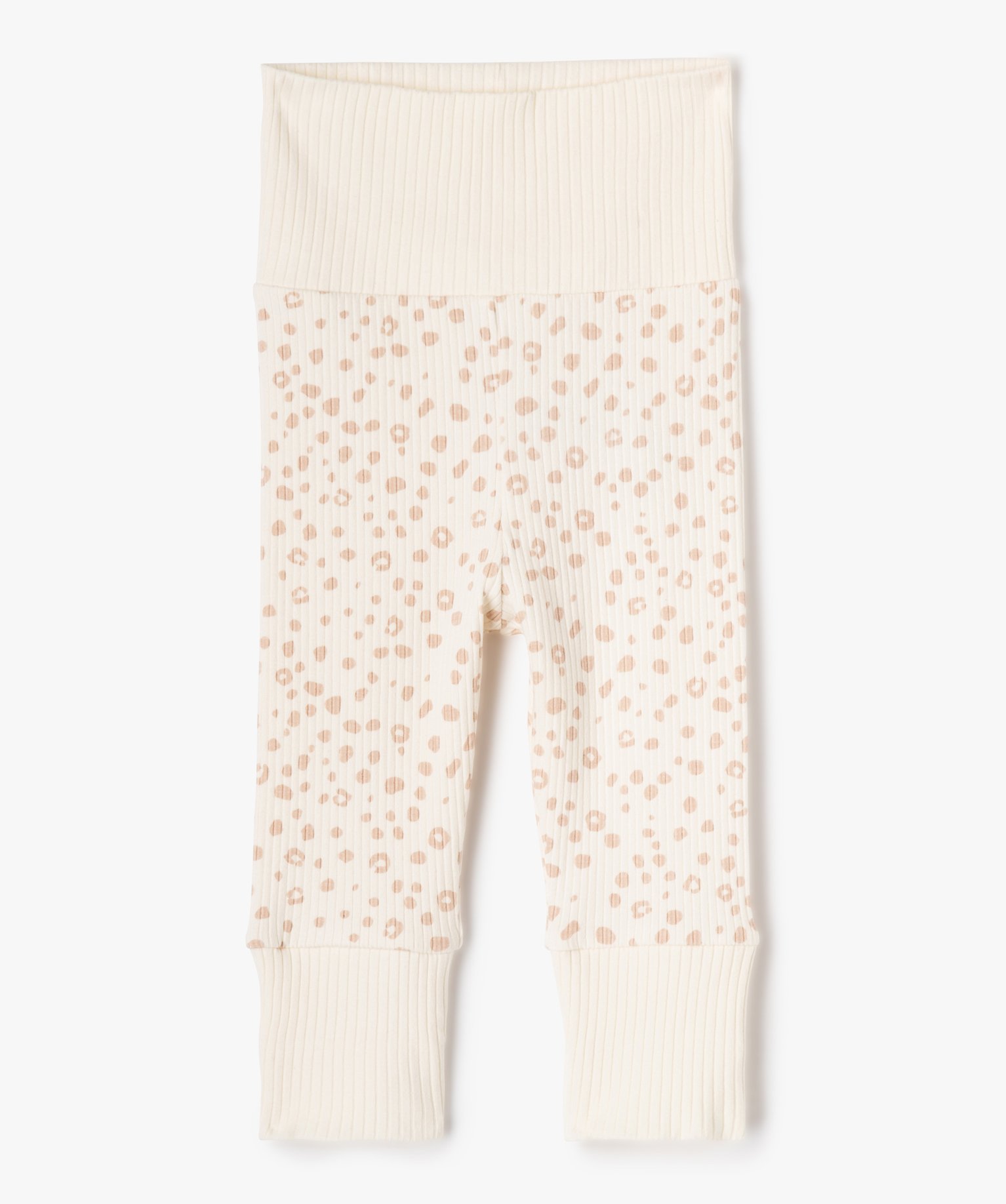Ensemble de naissance évolutif 3 pièces : body + legging +... ecru | GEMO