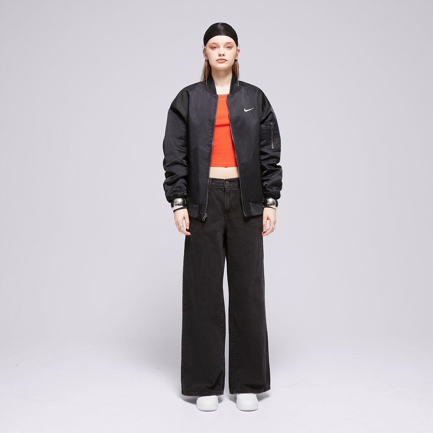 LEVI'S HOSE 94 BAGGY WIDE LEG BLACKS Schwarz