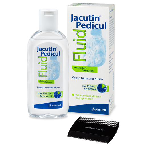 JACUTIN Pedicul Fluid m.Nissenkamm  200 ml  Lösung