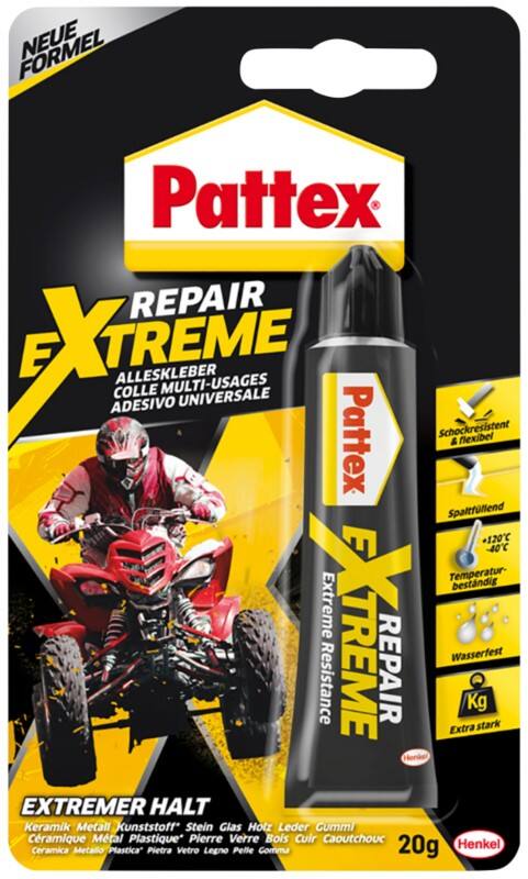 Pattex Alleskleber Permanent Repair Extreme Gel Transparent 20 g PRX12