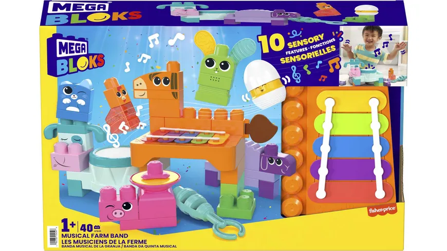 MEGA BLOKS Musikspaß Bauernhoftiere