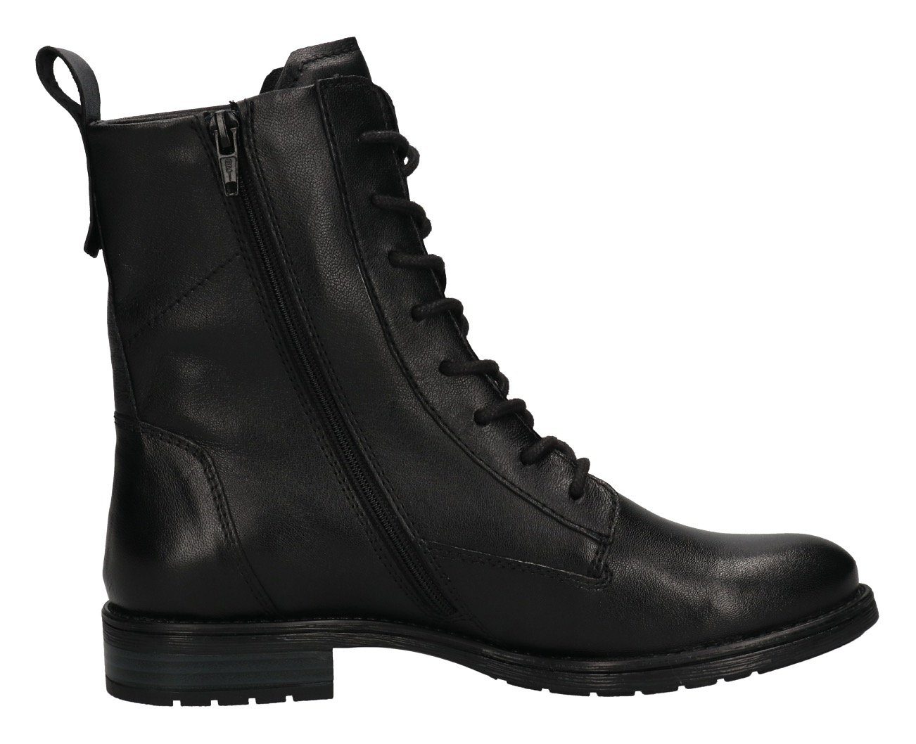 BAGATT Schnürstiefelette mit Zierreißverschluss außen