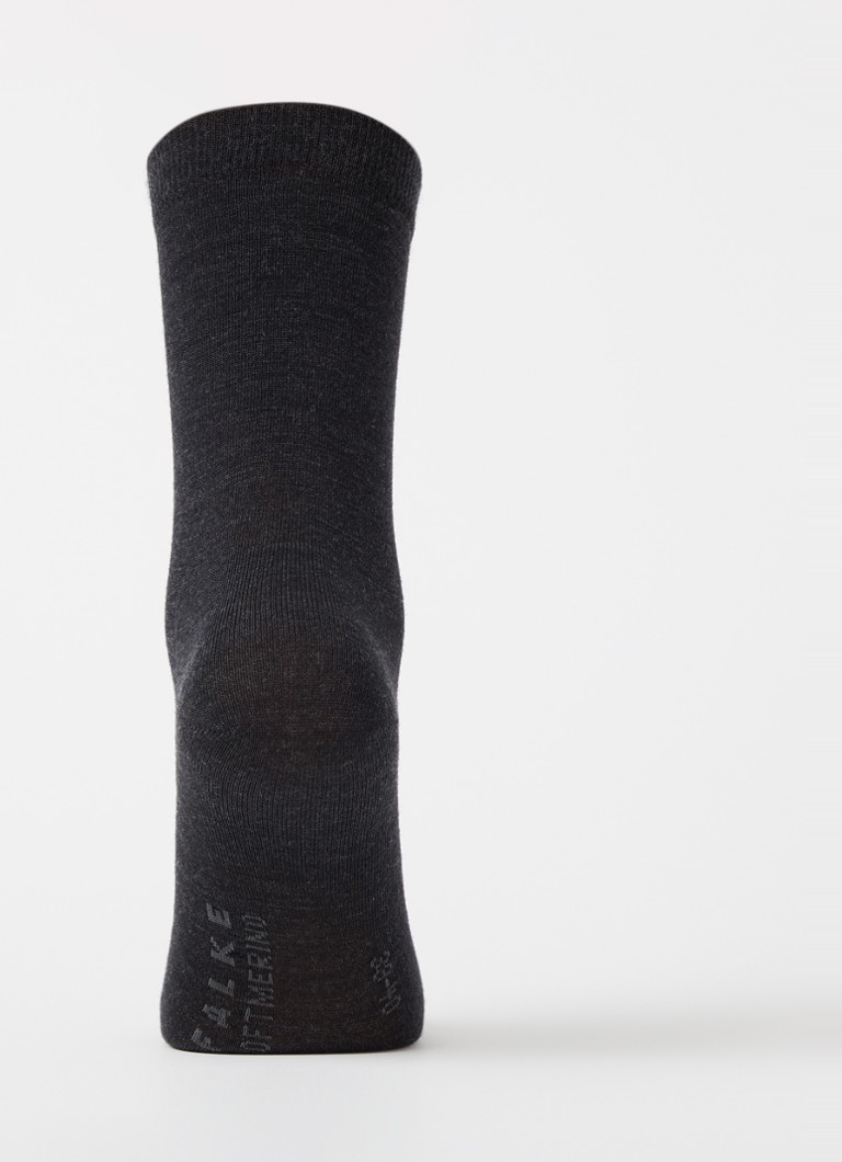 Ponožky Falke Soft Merino zo zmesi vlny, balenie 2 kusov