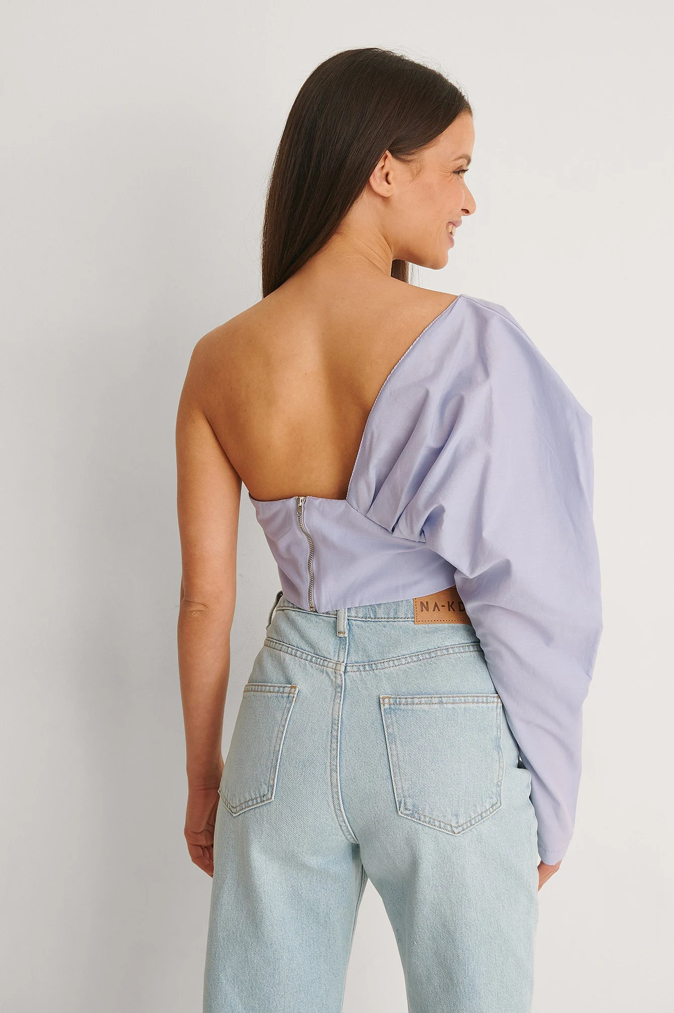 Einärmel-Crop-Top
