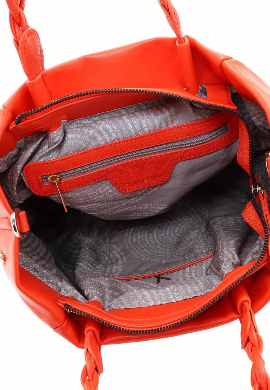 SINA JO Handtaschen orange JOSY SHOPPER M