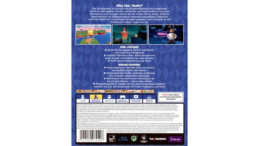 Spongebob Schwammkopf - Battle for Bikini Bottom Rehydrated