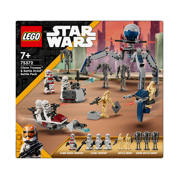 Star Wars™ Clone Trooper™ & Battle Droid™ Battle Pack 75372