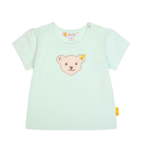 T-Shirt kurzarm, hellblau für Mädchen