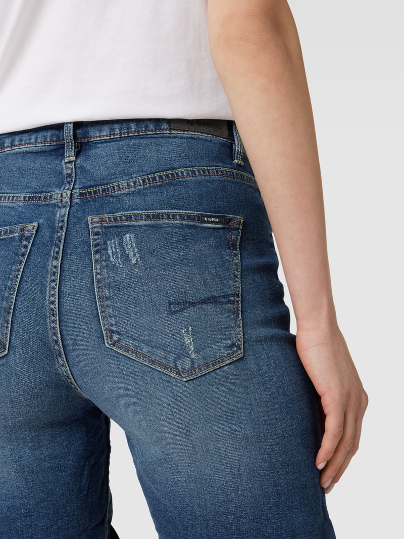 Bermudas in Denim-Optik Modell 'CELIA' in blau