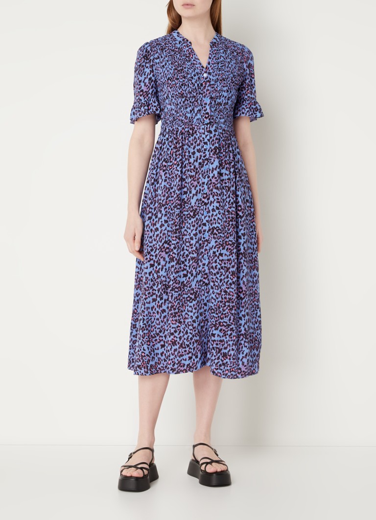 Rochie midi cu imprimeu leopard Whistles